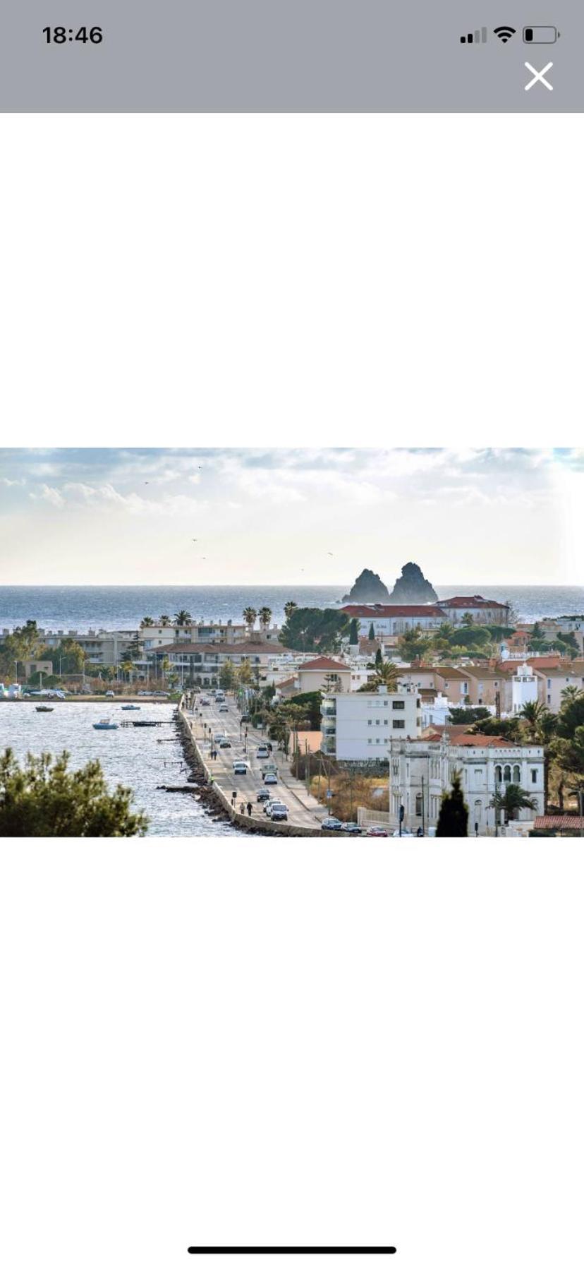 Studio Avec Vue Mer Et Terrasse La Seyne-sur-Mer Kültér fotó