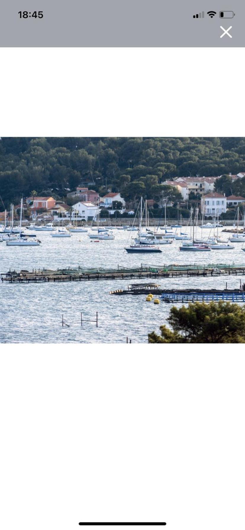 Studio Avec Vue Mer Et Terrasse La Seyne-sur-Mer Kültér fotó